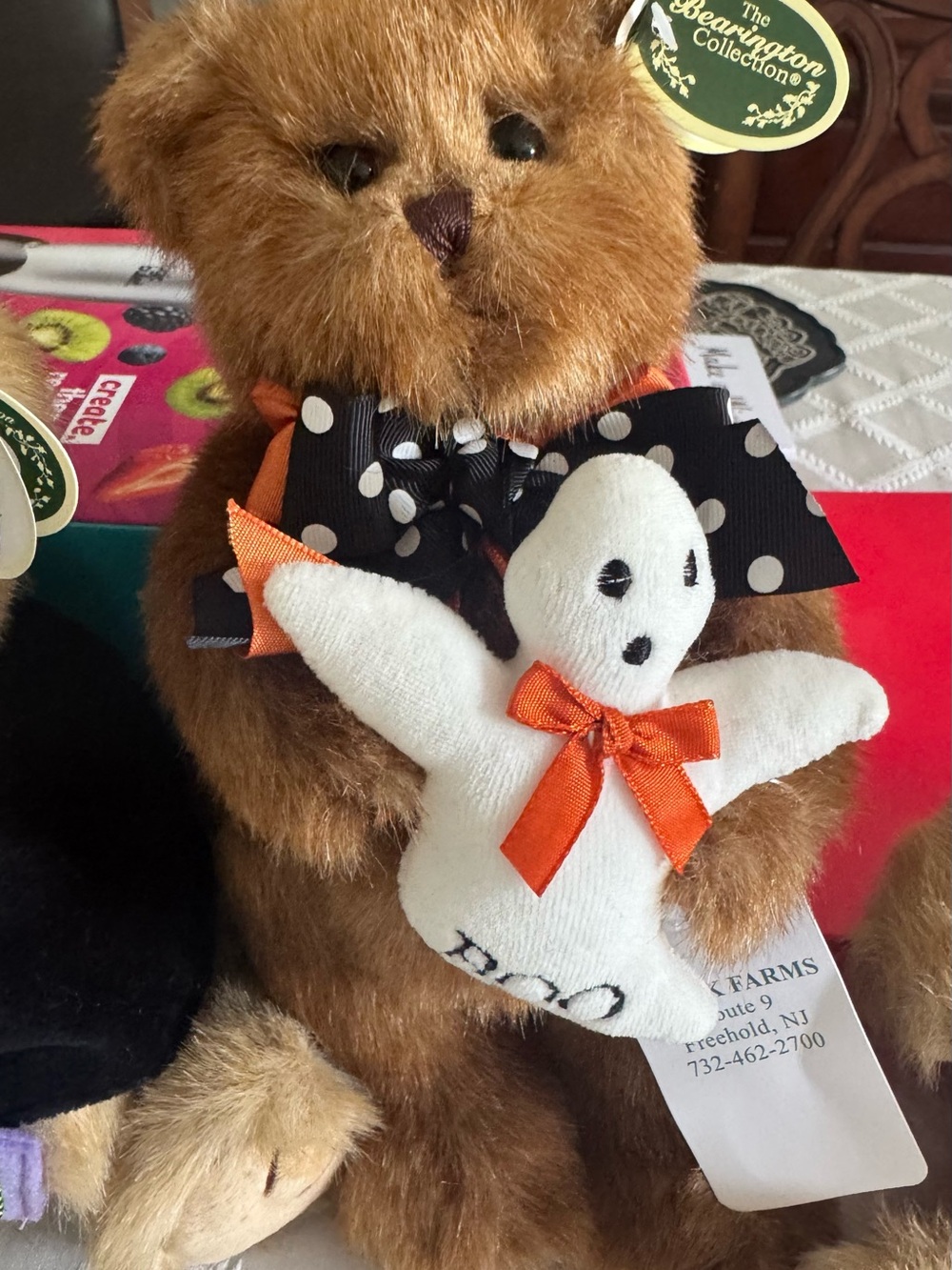 NWT Bundle 10” Bearington Beary Scary and Jake Jack o lantern - Picture 2 of 4